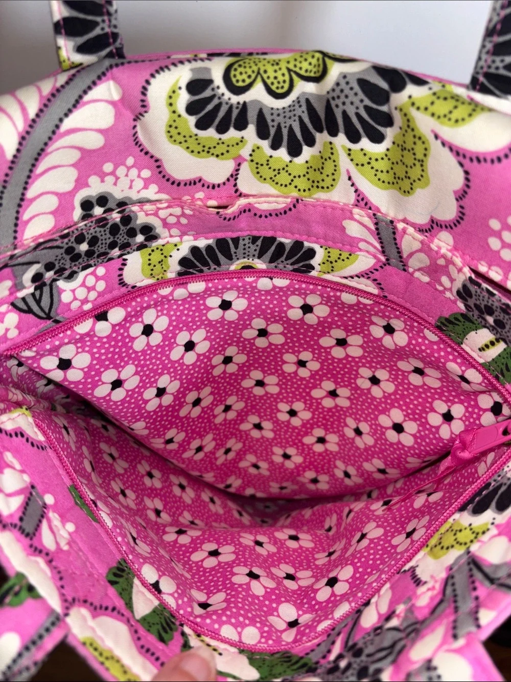 Vera Bradley Priscilla Checkpoint Friendly Laptop Travel Tote